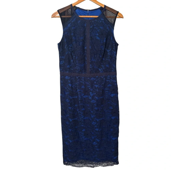 Maggy London Dresses & Skirts - MAGGY LONDON Lace Overlay Dress. Size 8